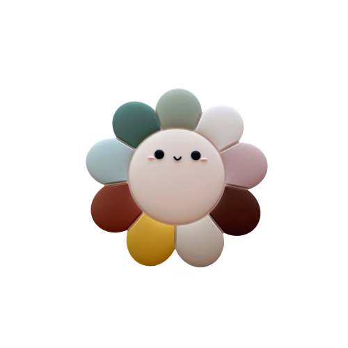 Teether Single - Daisy Multi