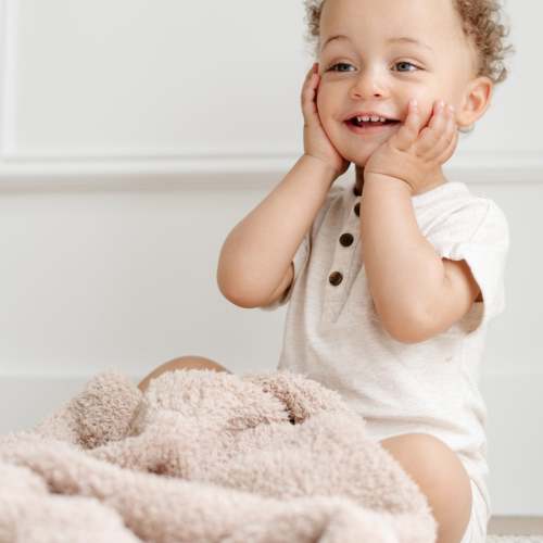 BAMBONI® RECEIVING BLANKETS - Birch