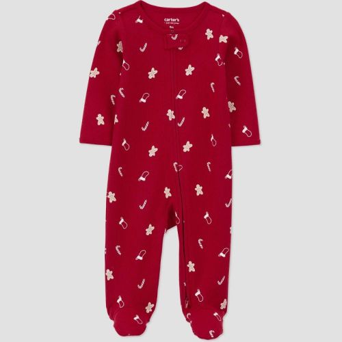 Carter's Just One You® Baby Candy Gingerbread Sleep N' Play - Red