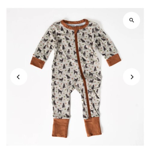 Baby Zip Up - Ducks And Dogs – BURLEBO