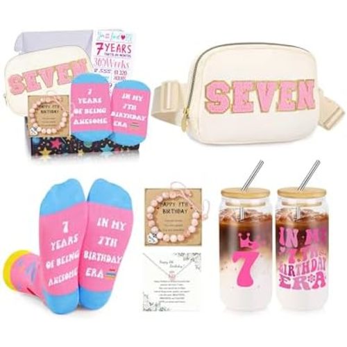 7 Year Old Girl Gifts Birthday Gifts for 7th Girl Best Birthday Gift Ideal for Daughter Sister Niece Granddaughter Gift for Teenage