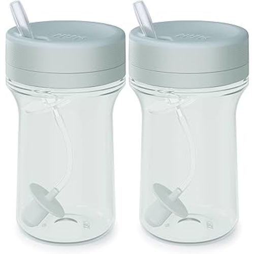 NUK for Nature™ Everlast Weighted Straw Cup (Pack of 2)