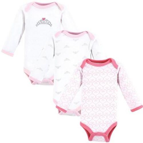 Little Treasure Luvable Friends Preemie Long Sleeve Bodysuit 3pk