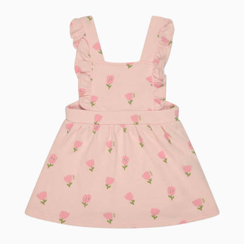 Tiny Tulips Pinafore Dress Tulips / 12-18m