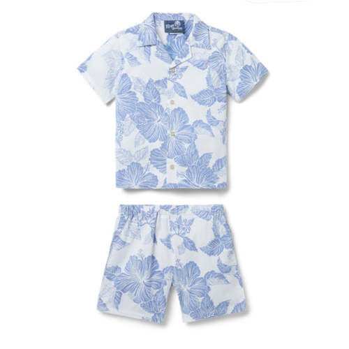 ALOHA BISCUS TODDLER CABANA SET