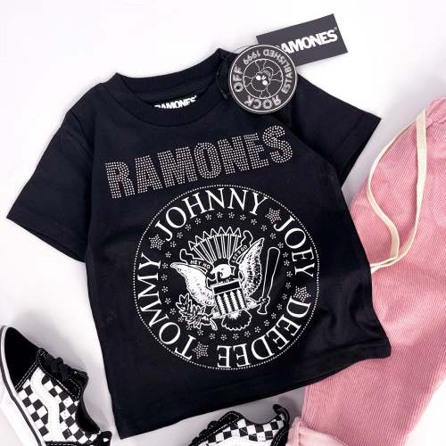 Kids Ramones Band T Shirt - "Presidential Seal" - Officially Licensed – Skeletots