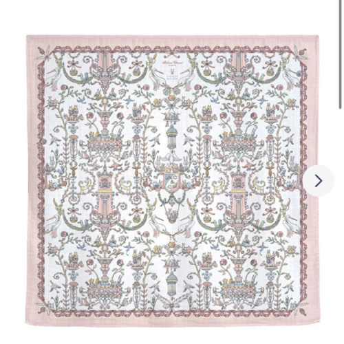 Carré Toile de Jouy Pink - Atelier Choux x Caitlin Wilson Swaddle