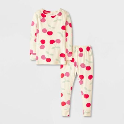 Toddler Girls' 2pc Snuggly Soft Snug Fit Pajama Set - Cat & Jack™