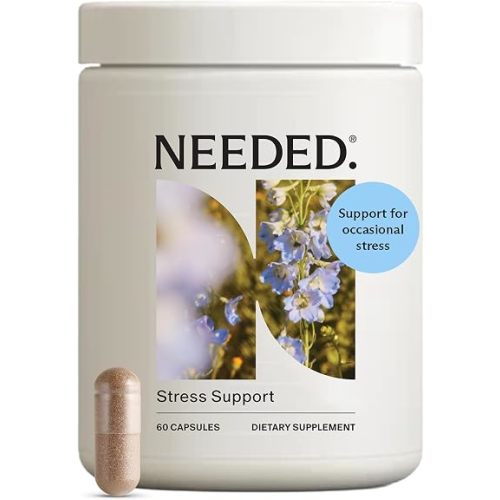 Needed. Stress Support, 30 Day Supply, 120 Capsules