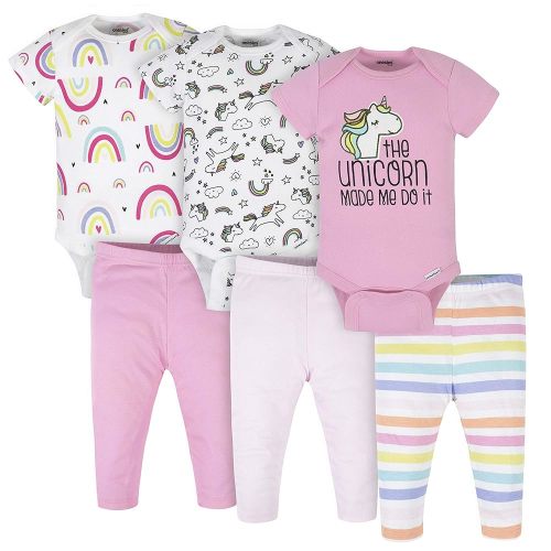 Onesies Brand Unisex Baby 3 Outfit Bundle Mix Match Newborn to 12m Pants Set
