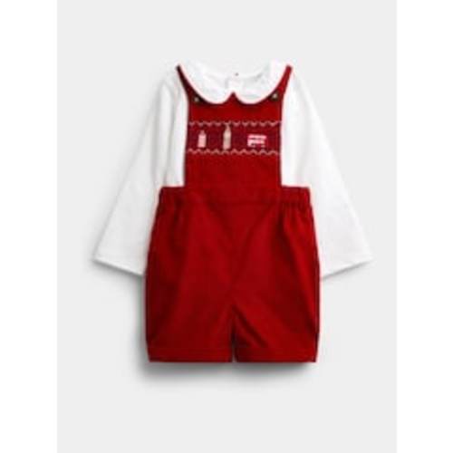JoJo Maman Bébé Red London Embroidered Set | Next