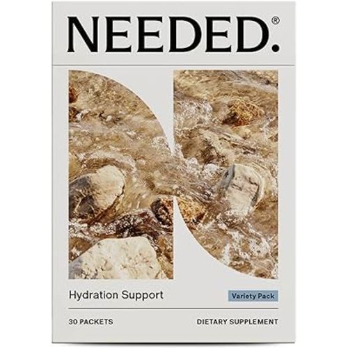 Needed. Hydration Support - for Pregnancy, Prenatal, Electrolytes + Trace Minerals - Support Lactation - Magnesium, Chloride, Sodium, Potassium, Trace Mineral Concentrate (Variety Pack)