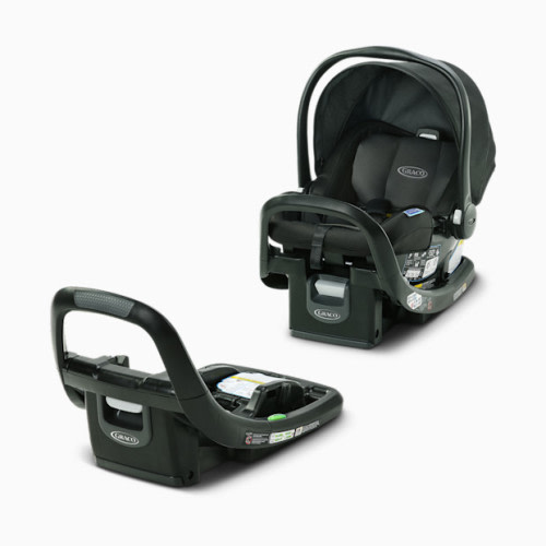 SnugRide SnugFit 35 Infant Car Seat & Extra Base Bundle - Gotham/Black