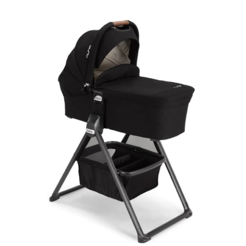 Nuna MIXX Bassinet + Stand in Caviar