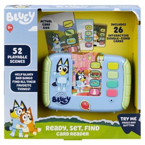 Bluey Treasure Hunt Card Reader