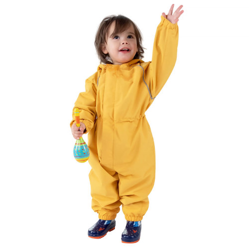 Kids Thin-Lined Rain Suits | Yellow