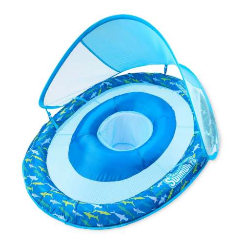 Swim Ways Sun Canopy Baby Spring Float - Shark
