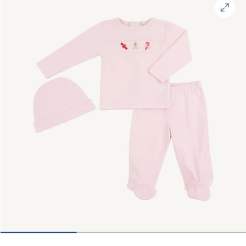 Hart's Hold Me Set - Palm Beach Pink with Winter Sweets