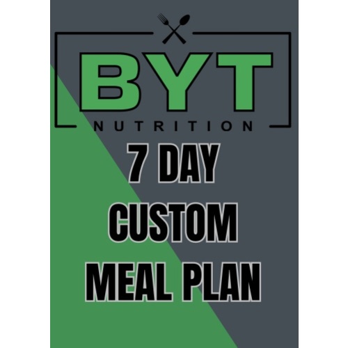 7-Day Custom Meal Plan