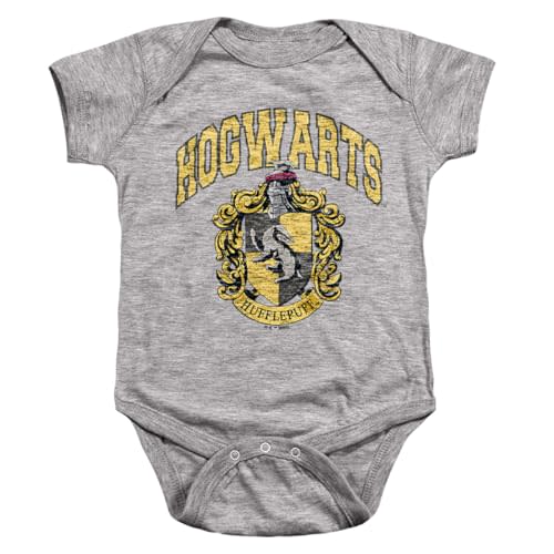 Popfunk Kids Harry Potter Hogwarts Hufflepuff Unisex Infant Snap Suit for Baby