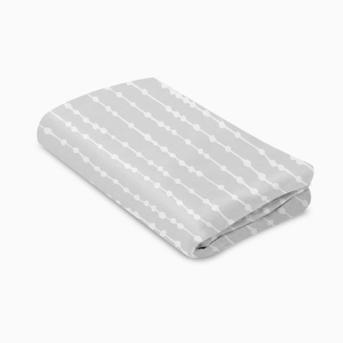4moms Breeze Waterproof Bassinet Sheet - Grey Beads