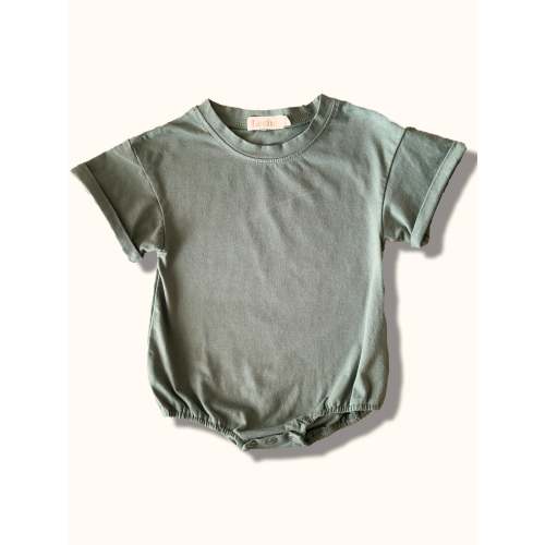 Cuffed Tee | Eucalyptus – Leche. Baby