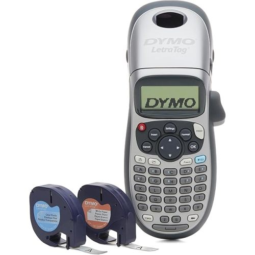 DYMO LetraTag 100H Plus Handheld Label Maker - for Office or Home Organization