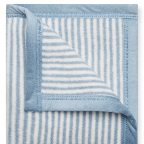 Sweet Pea Stripe Fog Mini Blanket