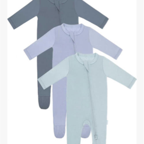 RRP Unisex Baby Footies Pajamas,Rayon Derived From Bamboo,Buttery Soft Sleep 'N Play PJs,2-Way Zipper Closure,0-18 Months