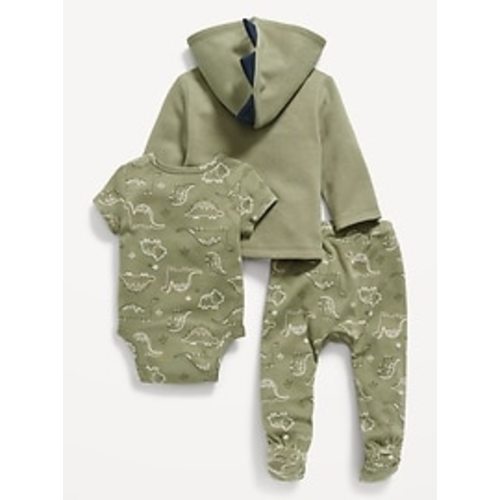 Unisex 3-Piece Dino-Print Layette Set for Baby | Old Navy