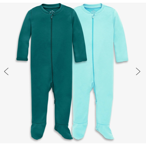 Baby organic zip footie 2-pack | Primary.com