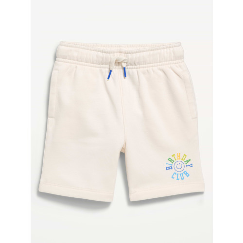 Fleece Graphic Shorts for Toddler Boys