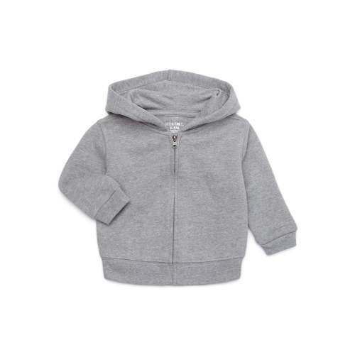 Garanimals Baby Boy Butter Fleece Zip Up Hoodie, Sizes 0M-24M