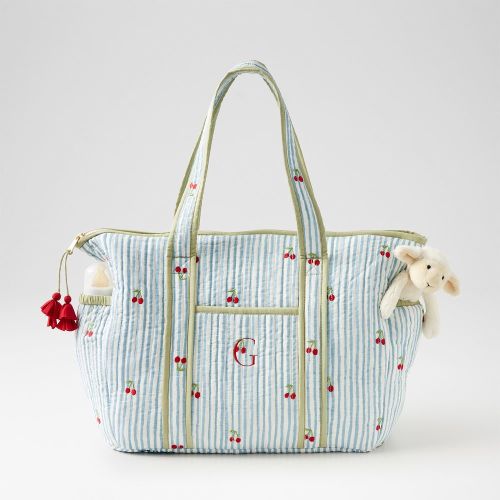 Block Print Diaper Bag