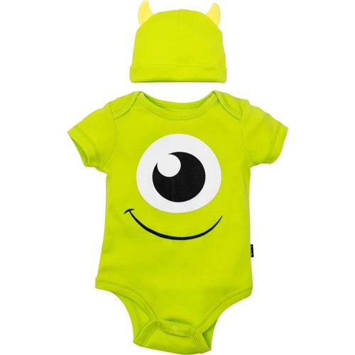 Disney Cosplay Baby Bodysuit & Hat Set Newborn to Infant Sizes