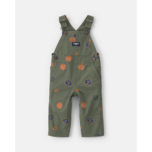 Baby Patch Logo Overalls - Green - OshKosh B'gosh | Carter's