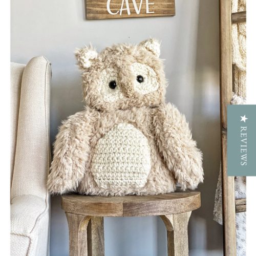 ClaraLoo Owl Plush Woodland Decor