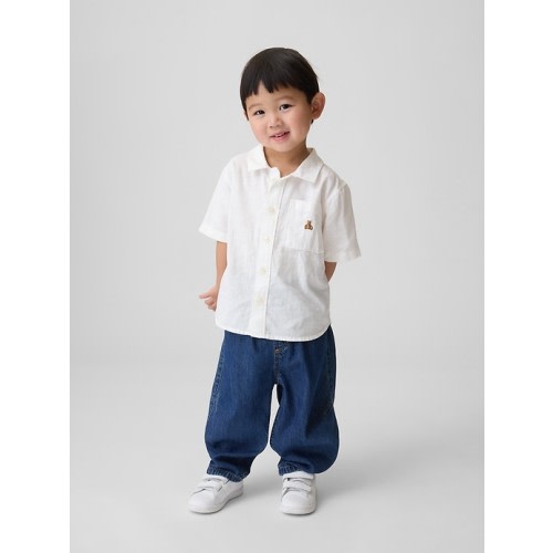Baby & Toddler Linen-Cotton Shirt