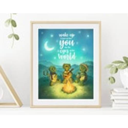 Eyes of the World Print