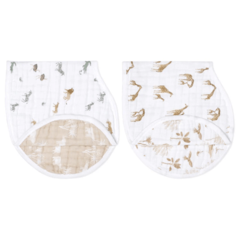 Aden and Anais Burp Cloths - Safari Dreams