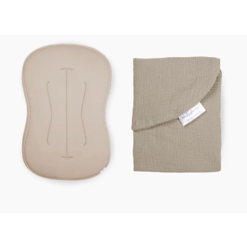 Lounger Curve + Muslin Cover Set | Birch