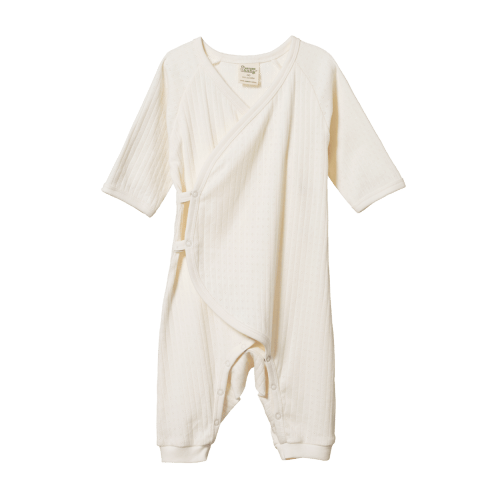 Pointelle Kimono Stretch and Grow