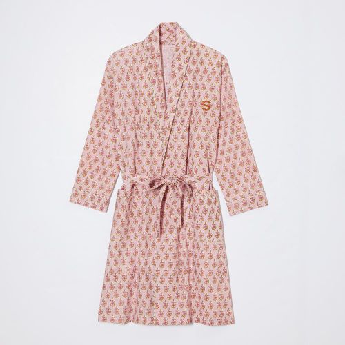 Block Print Robe