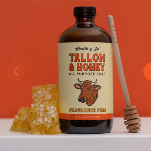 Tallow & Honey Liquid Soap