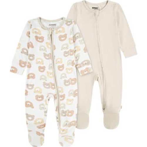 2-Pack Stretch Viscose Footies