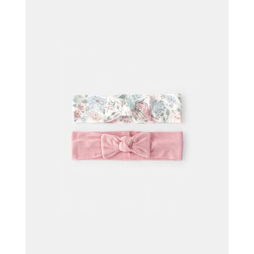 Baby Girl Butterfly Garden PurelySoft Headbands - Pink/Ivory | Carter's
