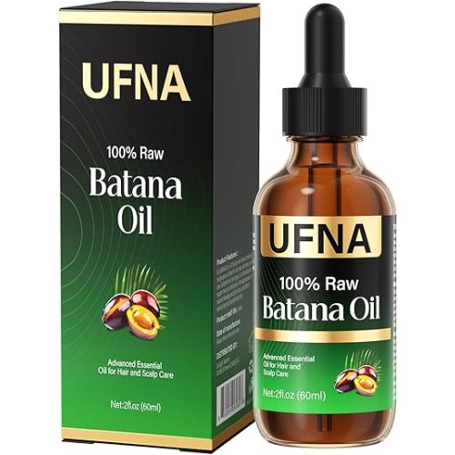 100% Raw & Natural Batana Oil for Hair Growth,Thickens & Strengthens, Reduces Breakage and Hair Loss, Enhances Shine - Nourishment for All Hair Types - 60ml (2fl oz)