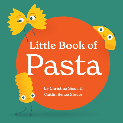 Little Book of Pasta Board Book for Babies and Toddlers about Shapes Read with Phonics and Rhymes Baby Book 0-12 Months Toddler Book Ages 1-4 (Little Books: Culinary Collection (3 books))