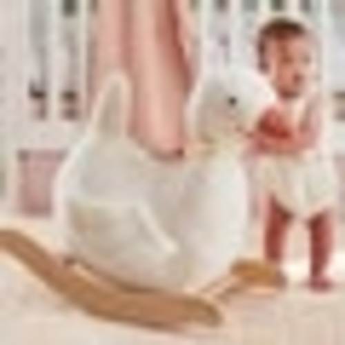 Duckling Plush Nursery Rocker