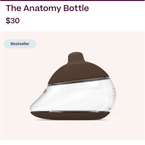 The Anatomy Bottle for bottle-feeding | Emulait